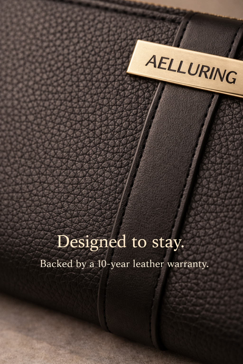 Ginza Milano Black Zipper Women's Leather Wallet – Aelluring