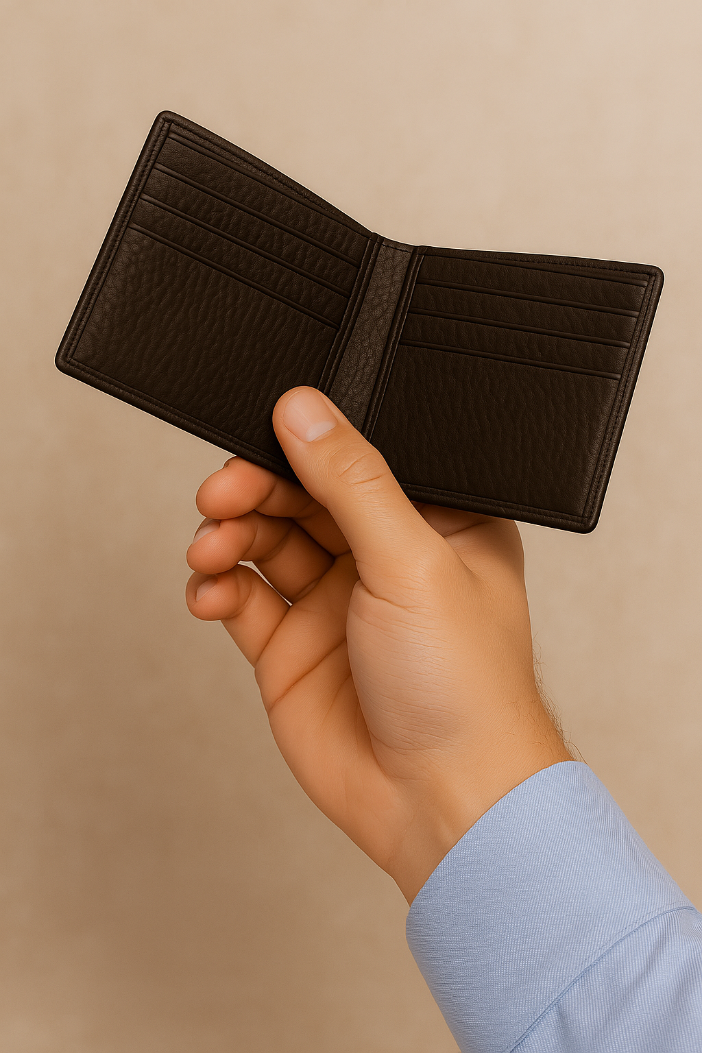 Aelluring Fossil Milano Brown Men's Leather Wallet 02