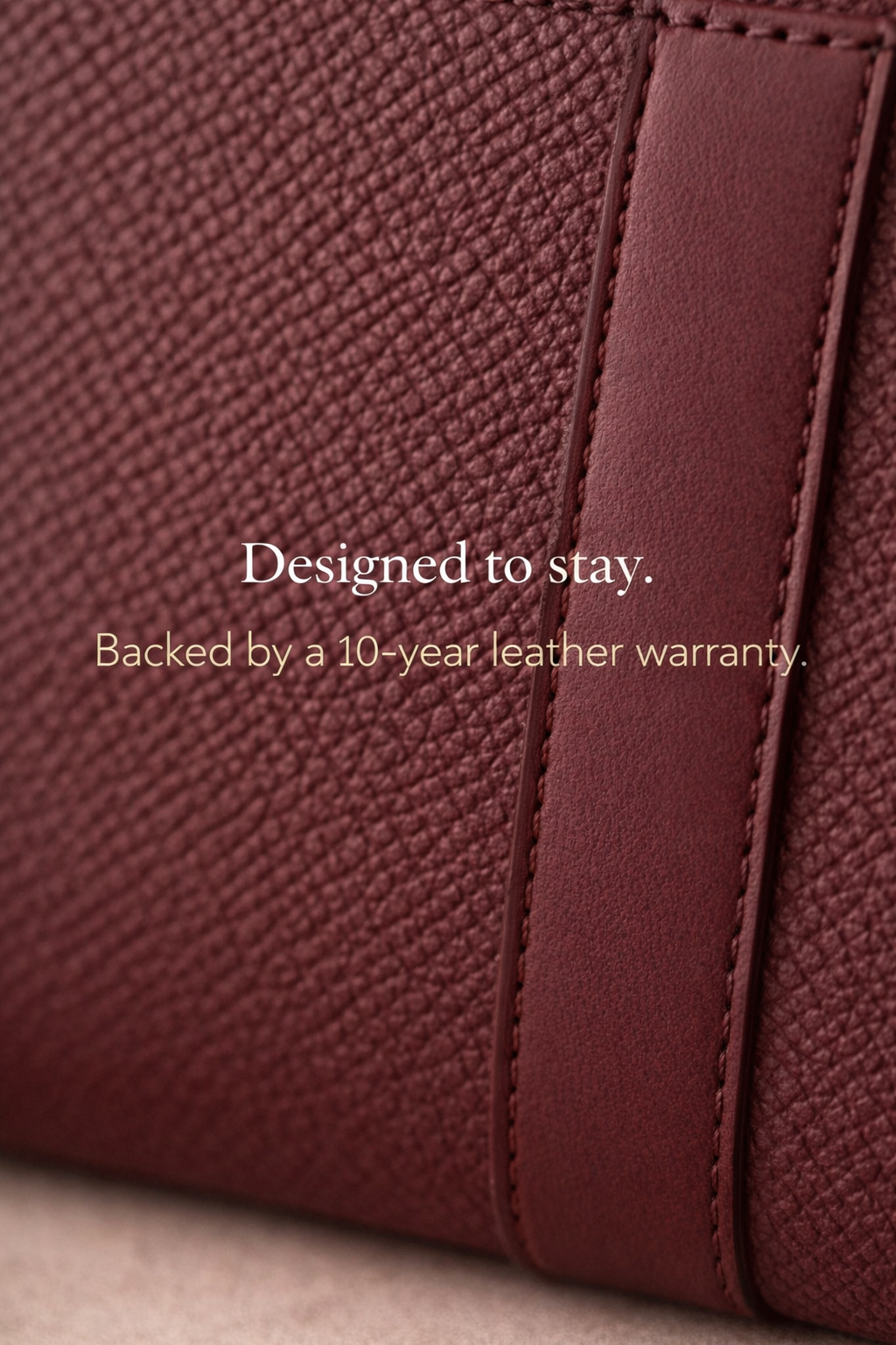 Ginza Milano Maroon Zipper Women's Leather Wallet