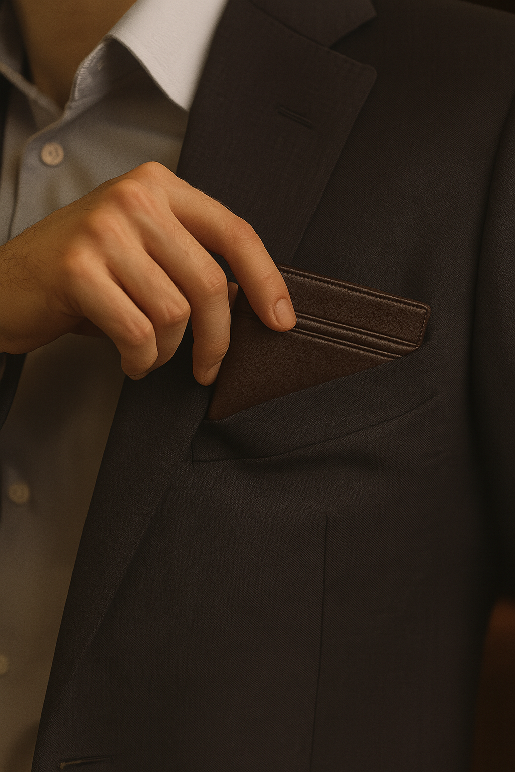 Aelluring Milano Vintage Brown Men's Leather Wallet 07