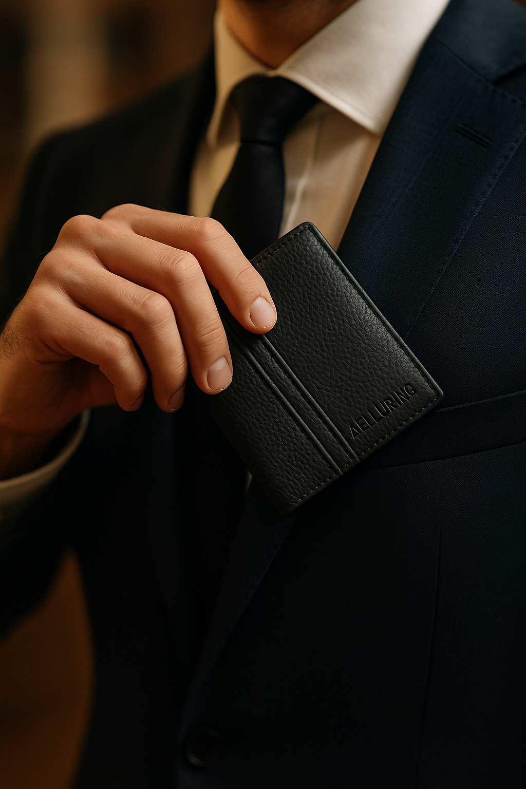 Aelluring Polaris Milano Men's Horizontal leather Wallet 07