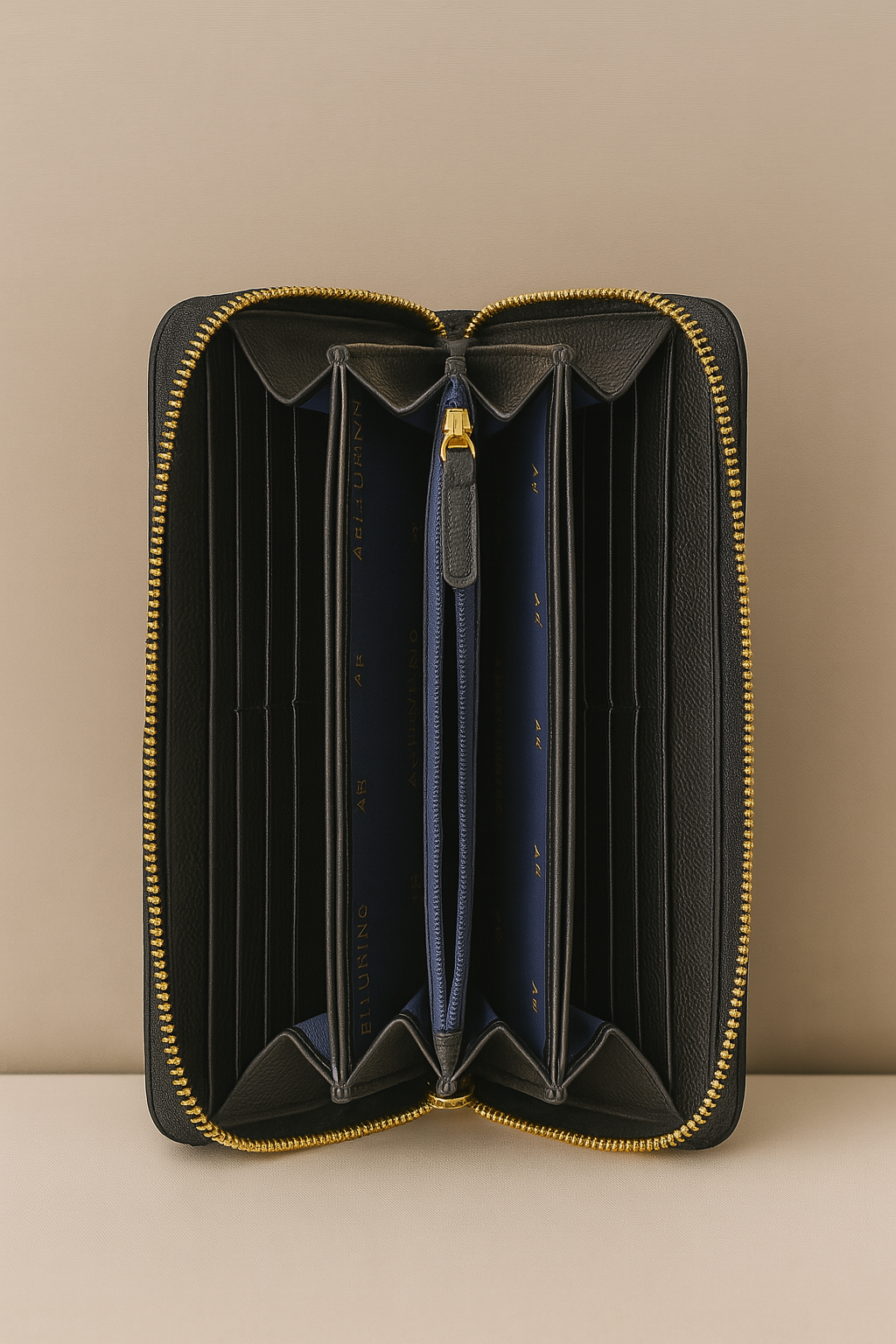 Aelluring Zoro Black Women's Italian Leather Wallet 04